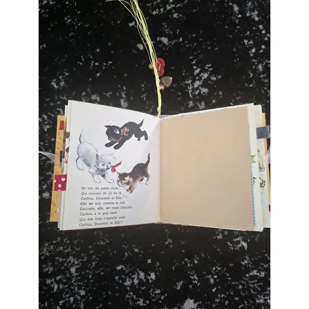 Little Golden Book He Ho! Formez Le Trio Handmade Junk Journal + Original Book